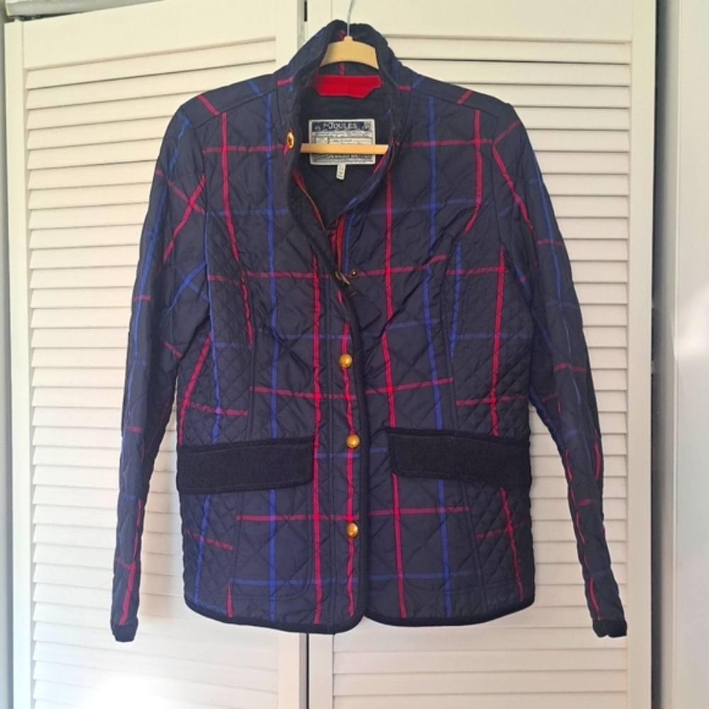NWOT Joules Quilted Jacket size US 8